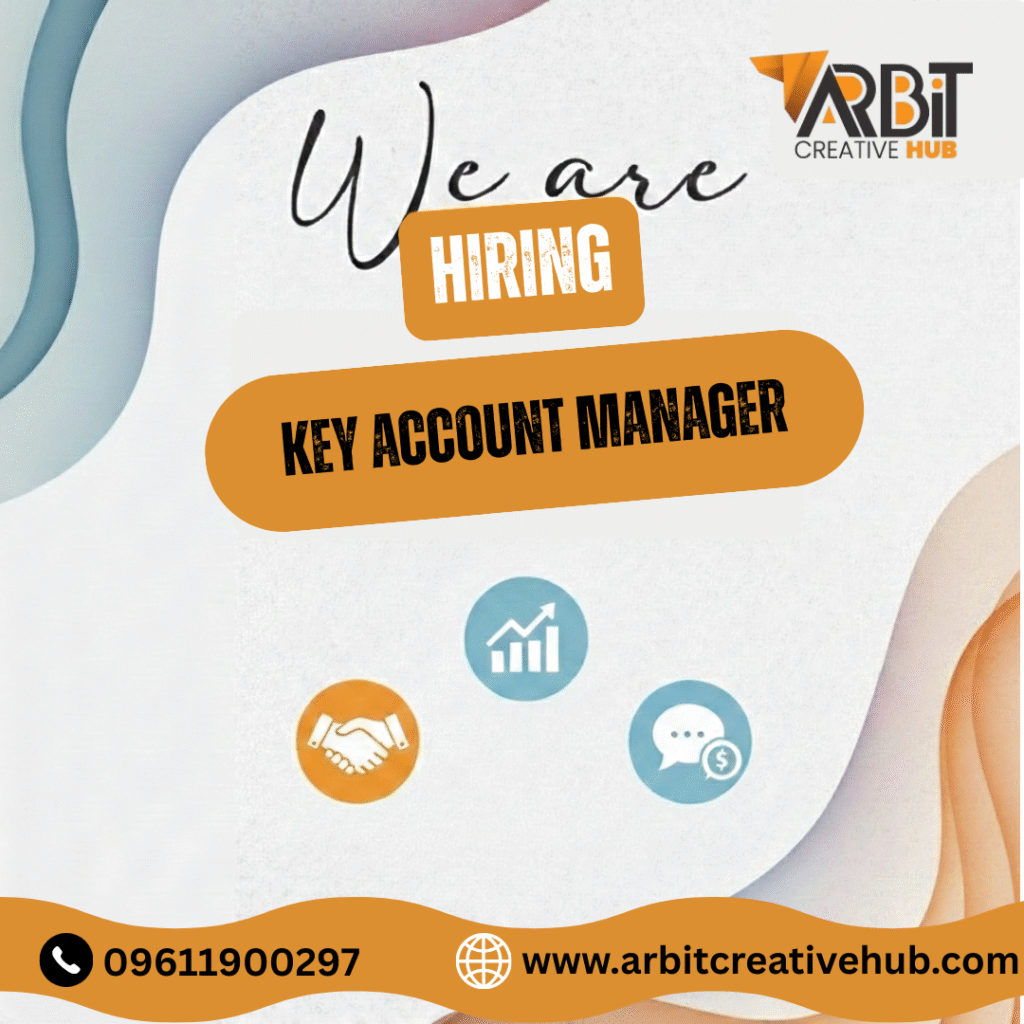 Key Account Manager - Arbit Creative Hub
